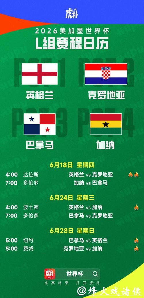 最新更新：世界杯赛程安排